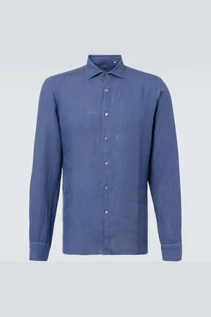 FEDELI Camicia Nick in lino