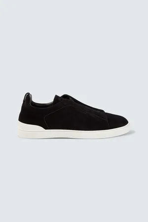 Ermenegildo Zegna Sneakers Triple Stitch in suede