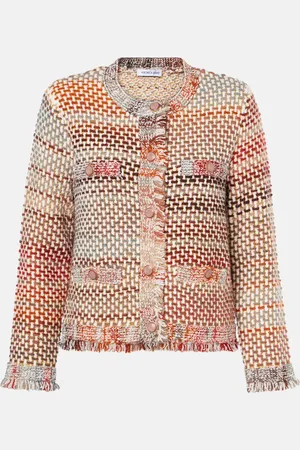VERONICA BEARD Giacca Sariyah in maglia di misto lana