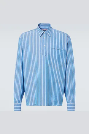 Orlebar Brown Camicia in lino e cotone a righe