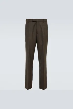The Row Pantaloni regular Elijah in lana
