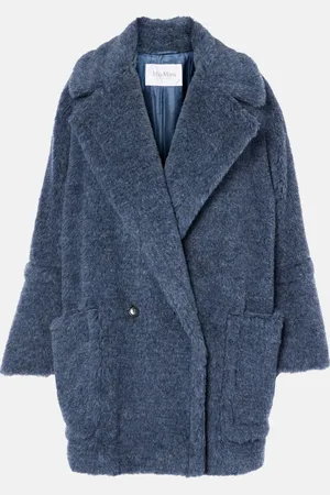 Max Mara Cappotto Teddy Bear Icon in teddy di alpaca, lana e seta