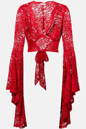 ALEXANDRA MIRO Top Talia in pizzo