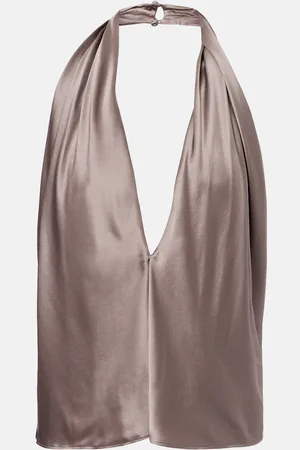 The Sei Top in charmeuse di seta