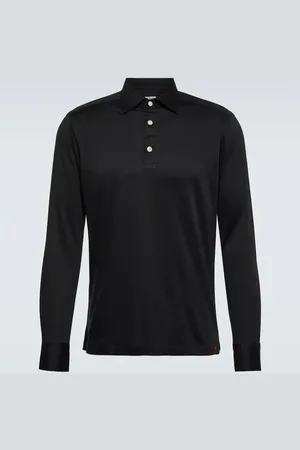 Kiton Polo in popeline di cotone