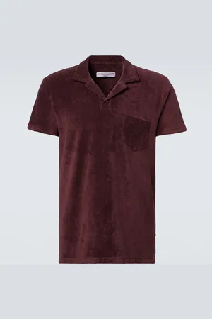 Orlebar Brown Polo in spugna di cotone
