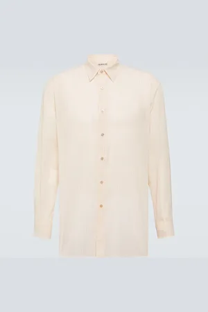 Auralee Camicia Oxford in organza di cotone