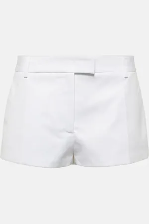 VALENTINO Shorts in popeline di cotone