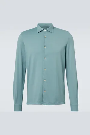 FEDELI Camicia Jason in jersey di cotone