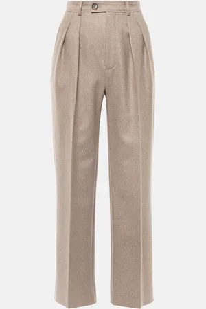 Loro Piana Pantaloni da abito in lana e cashmere