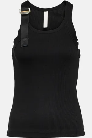 DION LEE Top Safety Slider in misto cotone