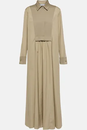 Max Mara Abito lungo in cotone