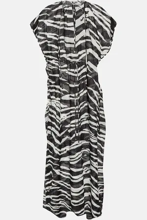 Stella McCartney Abito lungo con stampa