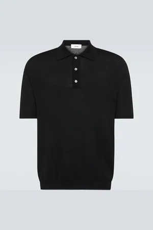 LARDINI Polo in lana, seta e cashmere