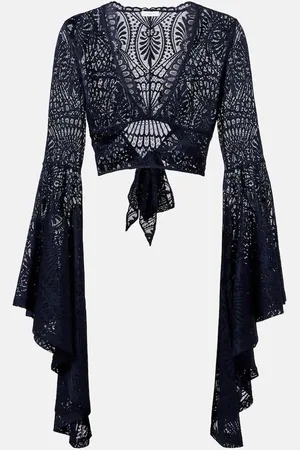 ALEXANDRA MIRO Top Talia in pizzo