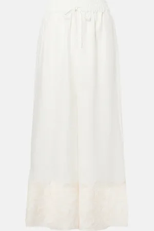 ALÉMAIS Alémais Pantaloni culottes in lino