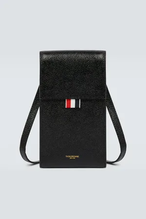 Thom Browne Borsa porta smartphone in pelle