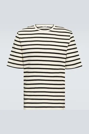Jil Sander T-shirt in cotone a righe