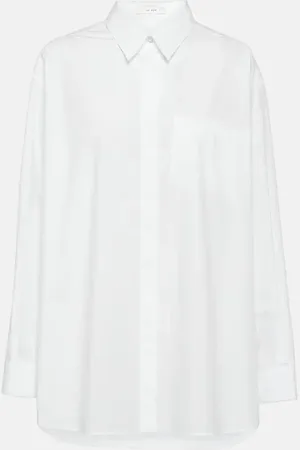 The Row Camicia Eleni in popeline di cotone