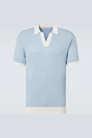 Orlebar Brown Polo Horton in lana e cotone