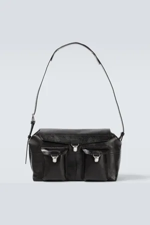 LEMAIRE Borsa a spalla Week-end Gear in pelle