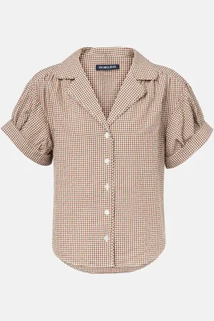 VERONICA BEARD Camicia Ilene in misto cotone
