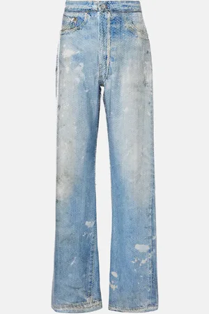 Acne Studios Pantaloni regular Trompe l’oeil