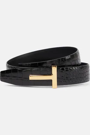 Tom Ford Cintura Monogram in pelle con stampa