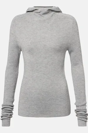 The Frankie Shop Top Danae in maglia con cappuccio