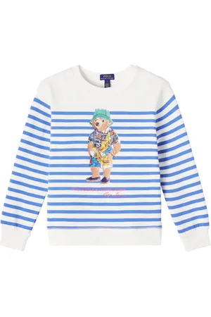 Ralph Lauren Pullover Polo Bear in misto cotone
