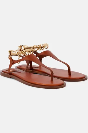 ZIMMERMANN Sandali infradito Wild in pelle
