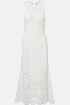 Erdem Abito lungo in maglia di cotone