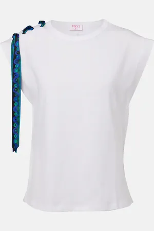 Puccini T-shirt in cotone con dettaglio Iride