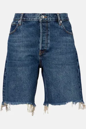Frame Shorts di jeans a vita alta