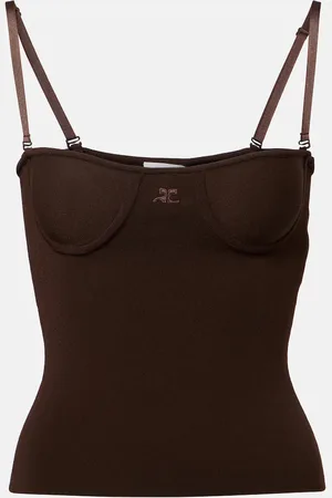 Courrèges Courrèges Tank top logo
