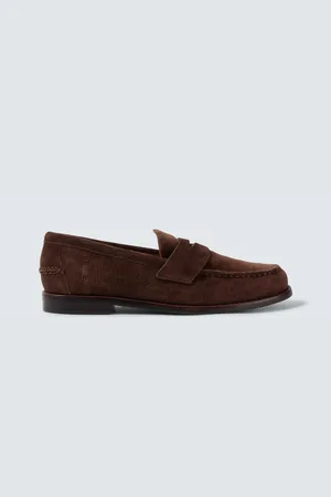Ralph Lauren Mocassini in suede con logo