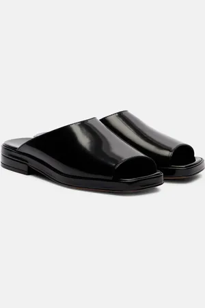 The Row Mules Emi in vernice