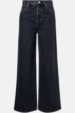 Gucci Jeans a gamba larga e vita alta