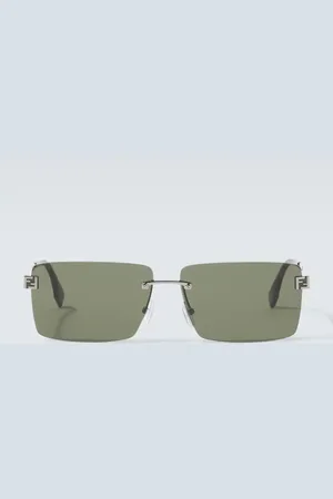 Fendi Occhiali da sole rettangolari di Sky