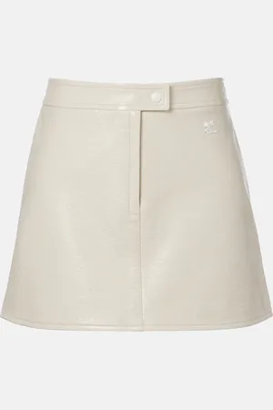 Courrèges Courrèges Minigonna Reedition in similpelle