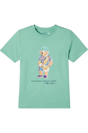 Ralph Lauren T-shirt in jersey di cotone con stampa