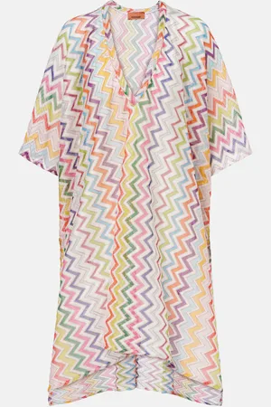 Missoni Copricostume semitrasparente Zig Zag