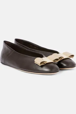 Salvatore Ferragamo Ballerine Vara in pelle con fiocco