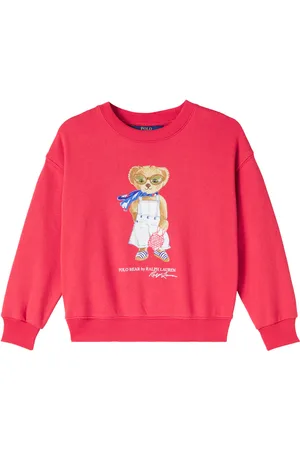 Ralph Lauren Felpa Polo Bear in misto cotone