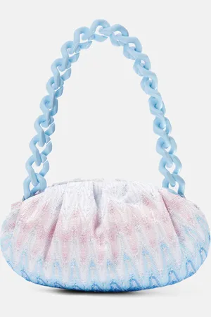 Missoni Borsa a spalla con paillettes a zig-zag