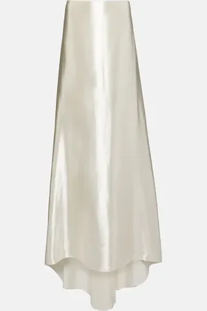 Salvatore Ferragamo Gonna lunga da sposa in raso