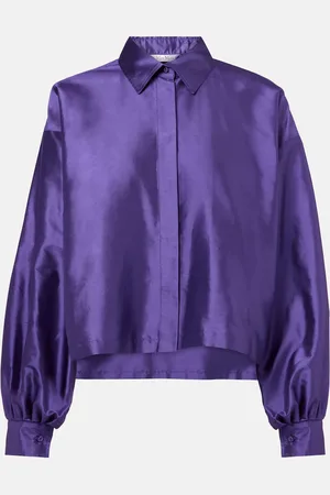 Max Mara Camicia Scalata in seta