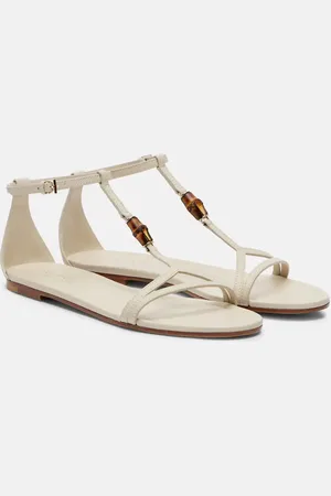 Gucci Sandali Bamboo in pelle