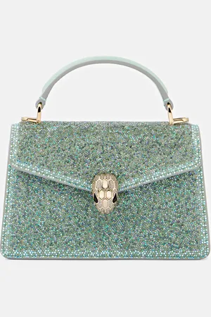 Bvlgari Borsa Serpenti Forever Mini in suede