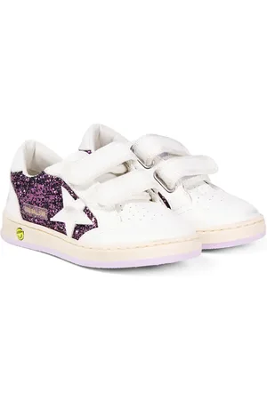 Golden Goose Sneakers Ball Star in pelle e glitter